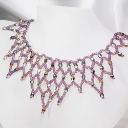 Necklace - Waterfall Urania - Necklace - Laiton bronze